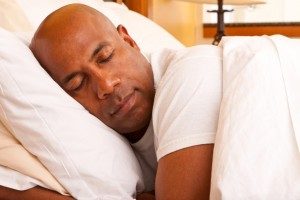 Man sleeping in bed - Mechanicsburg PA